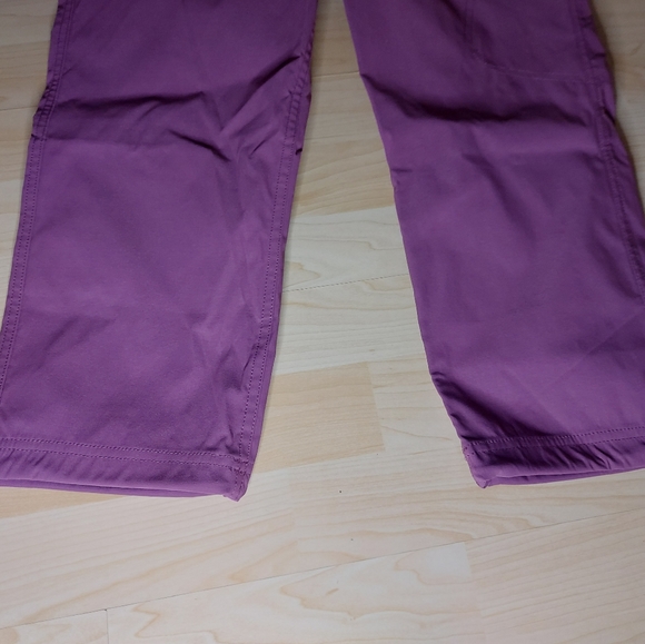Eddie Bauer Purple Capris Crop Pants - Picture 2 of 9